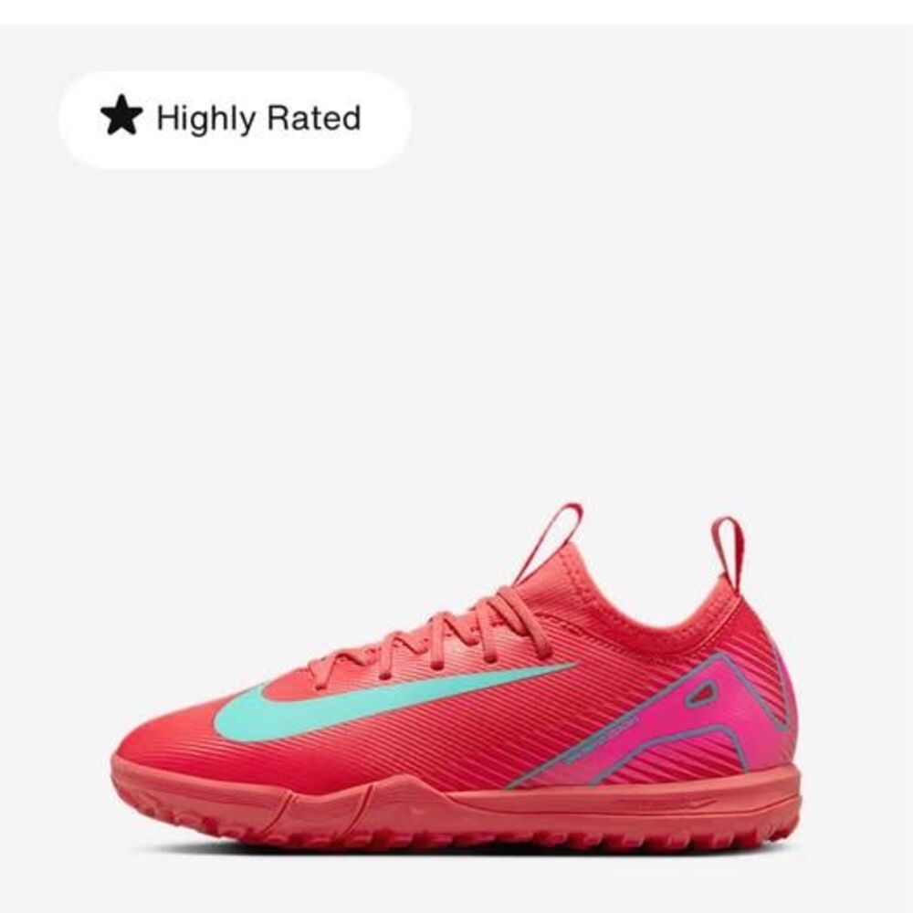 4Y Nike Jr Mercurial Vapor 16 Academy Little/Big Kids Turf Low-Top Soccer futbol